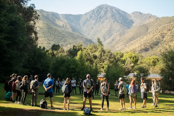 Explanada de bienvenida
